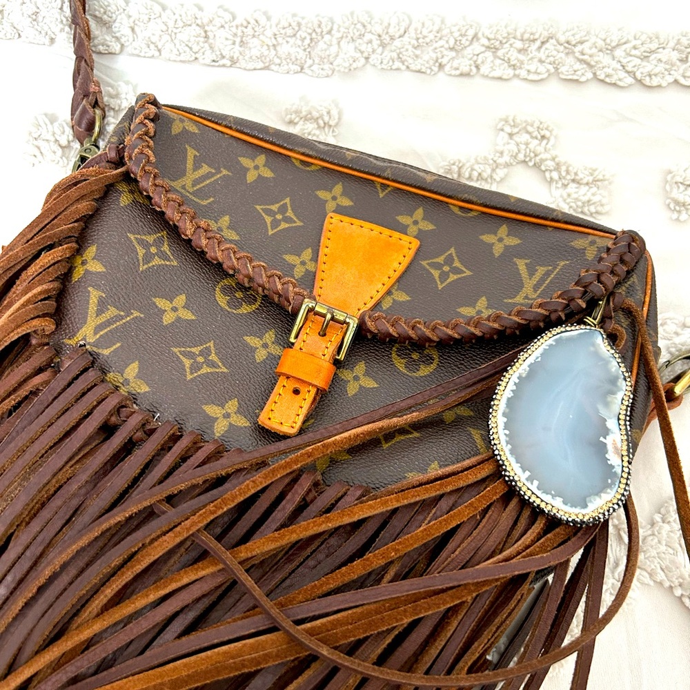 Upcycled Louis Vuitton purse!